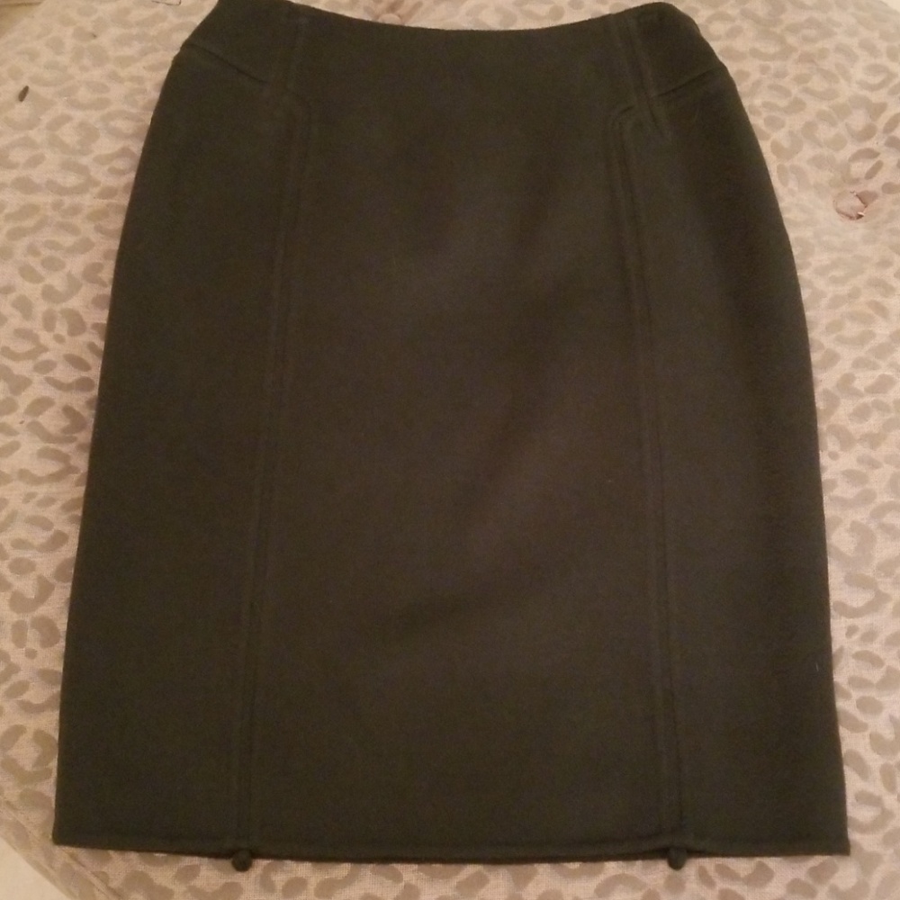 NWOT Ralph Chado Rucci Cashmere Pencil Skirt